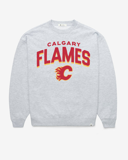 CALGARY FLAMES CAMPUS ARCH CLOUD '47 OVERSIZED CREW WOMENS