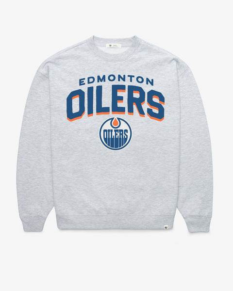 EDMONTON OILERS CAMPUS ARCH CLOUD '47 OVERSIZED CREW WOMENS