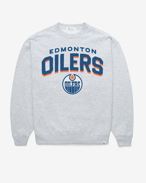 EDMONTON OILERS CAMPUS ARCH CLOUD '47 OVERSIZED CREW WOMENS