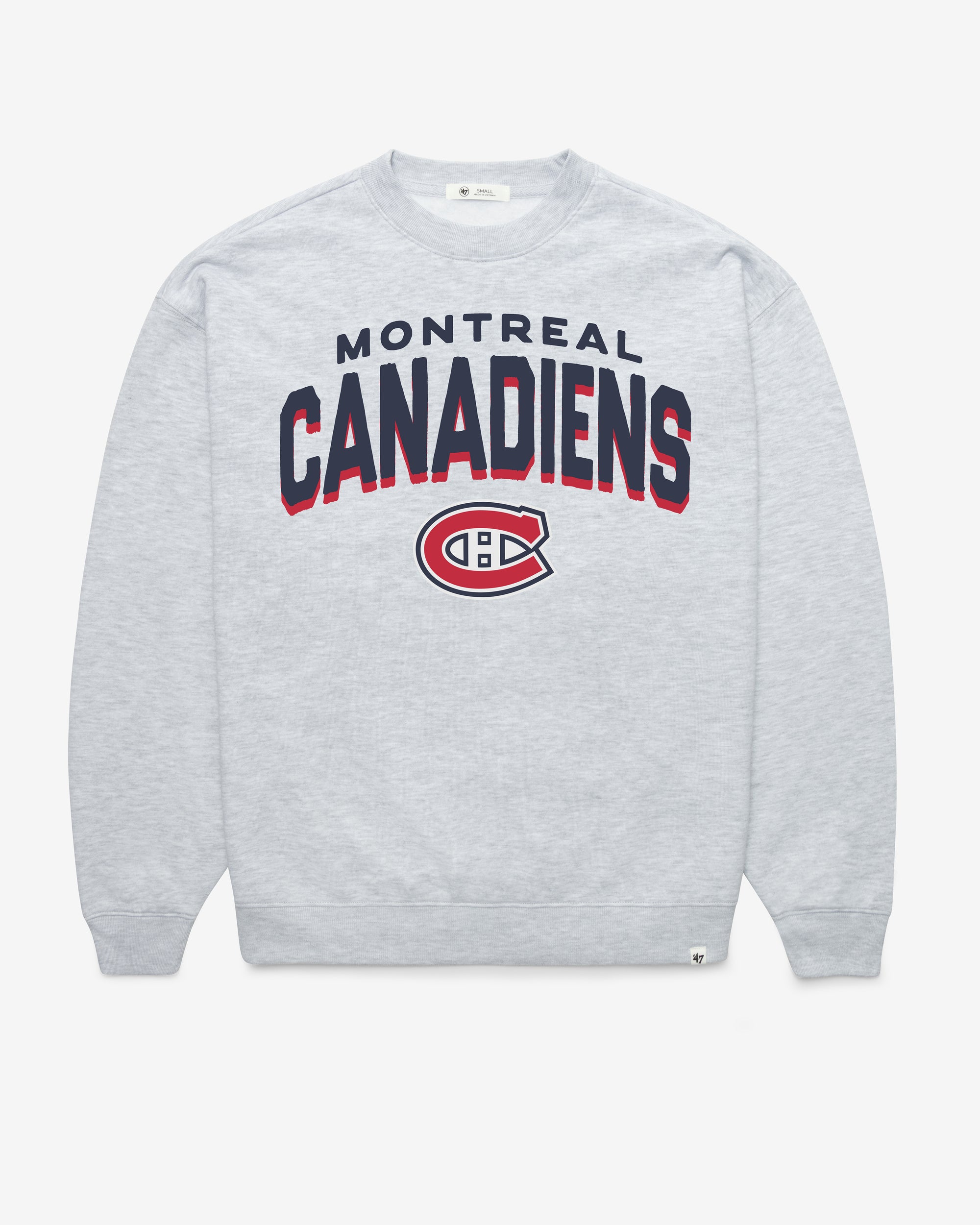 MONTREAL CANADIENS CAMPUS ARCH CLOUD '47 OVERSIZED CREW WOMENS