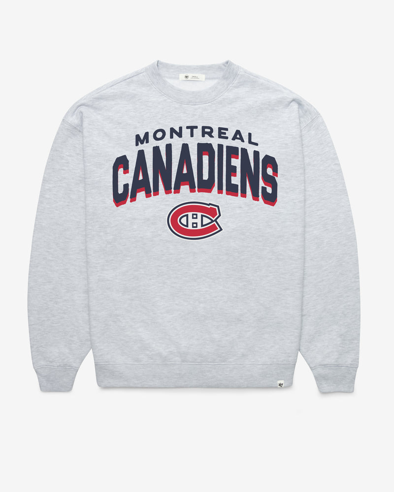 MONTREAL CANADIENS CAMPUS ARCH CLOUD '47 OVERSIZED CREW WOMENS