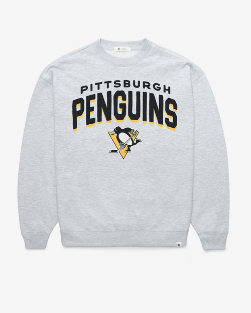 PITTSBURGH PENGUINS CAMPUS ARCH CLOUD '47 OVERSIZED CREW WOMENS