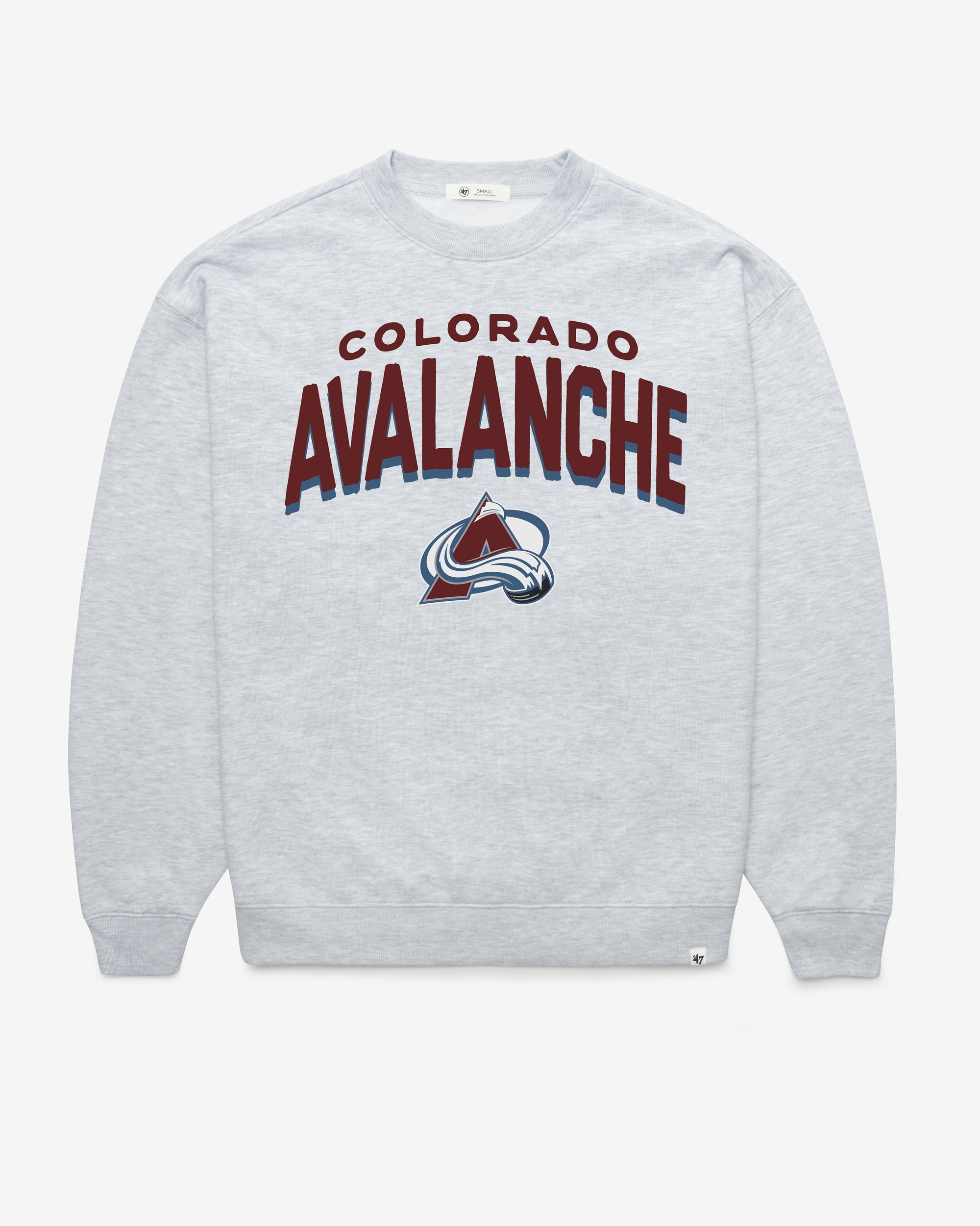 COLORADO AVALANCHE CAMPUS ARCH CLOUD '47 OVERSIZED CREW WOMENS