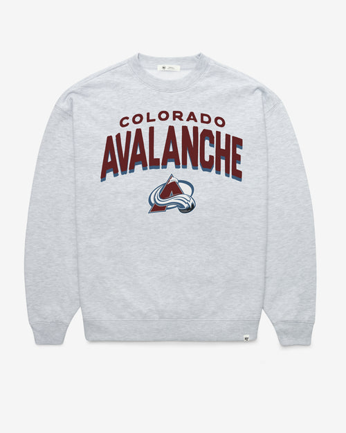 COLORADO AVALANCHE CAMPUS ARCH CLOUD '47 OVERSIZED CREW WOMENS