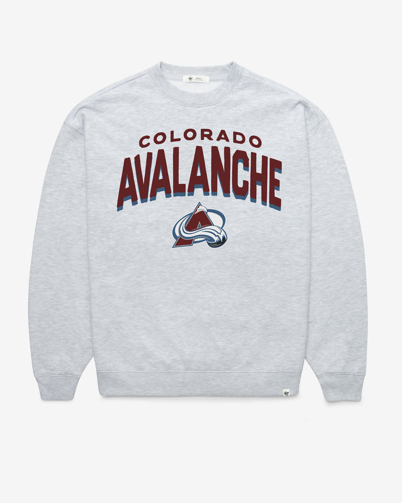COLORADO AVALANCHE CAMPUS ARCH CLOUD '47 OVERSIZED CREW WOMENS
