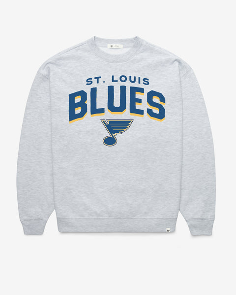 ST LOUIS BLUES CAMPUS ARCH CLOUD '47 OVERSIZED CREW WOMENS