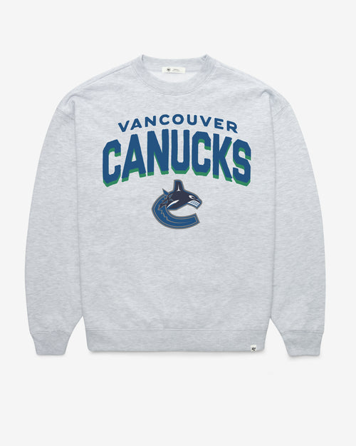VANCOUVER CANUCKS CAMPUS ARCH CLOUD '47 OVERSIZED CREW WOMENS