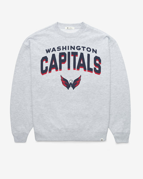 WASHINGTON CAPITALS CAMPUS ARCH CLOUD '47 OVERSIZED CREW WOMENS