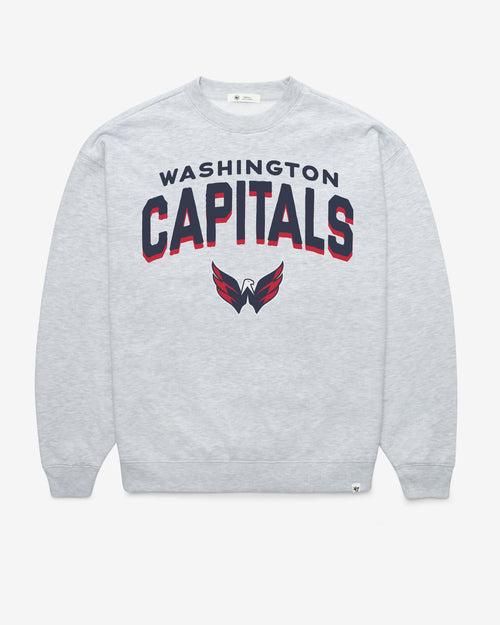 WASHINGTON CAPITALS CAMPUS ARCH CLOUD '47 OVERSIZED CREW WOMENS