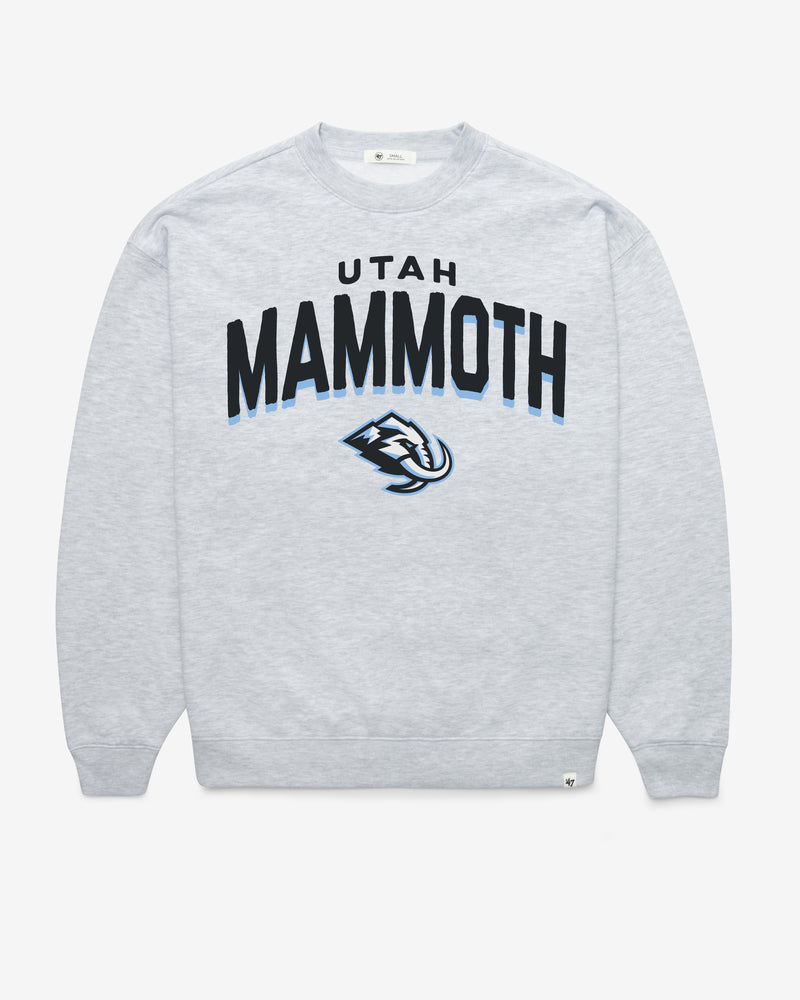 UTAH MAMMOTH CAMPUS ARCH CLOUD '47 OVERSIZED CREW WOMENS