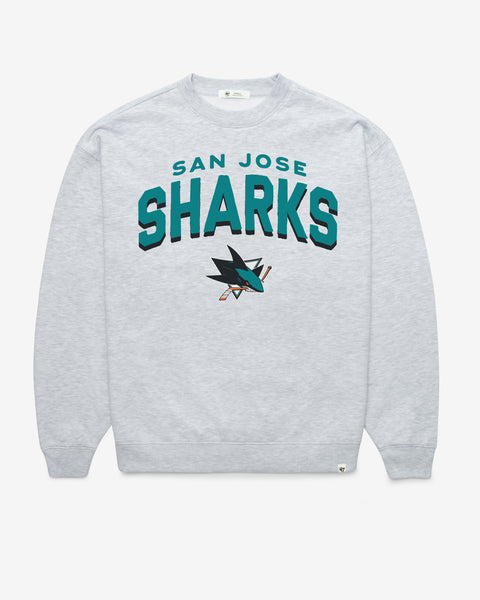 SAN JOSE SHARKS CAMPUS ARCH CLOUD '47 OVERSIZED CREW WOMENS