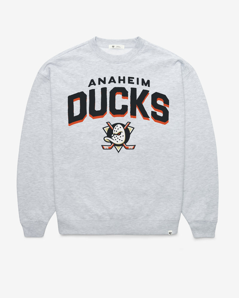 ANAHEIM DUCKS CAMPUS ARCH CLOUD '47 OVERSIZED CREW WOMENS