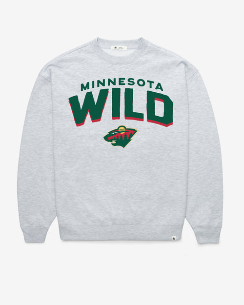 MINNESOTA WILD CAMPUS ARCH CLOUD '47 OVERSIZED CREW WOMENS