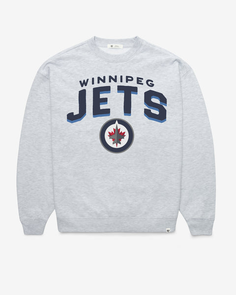 WINNIPEG JETS CAMPUS ARCH CLOUD '47 OVERSIZED CREW WOMENS
