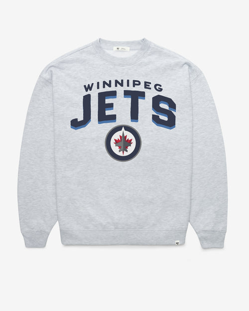 WINNIPEG JETS CAMPUS ARCH CLOUD '47 OVERSIZED CREW WOMENS