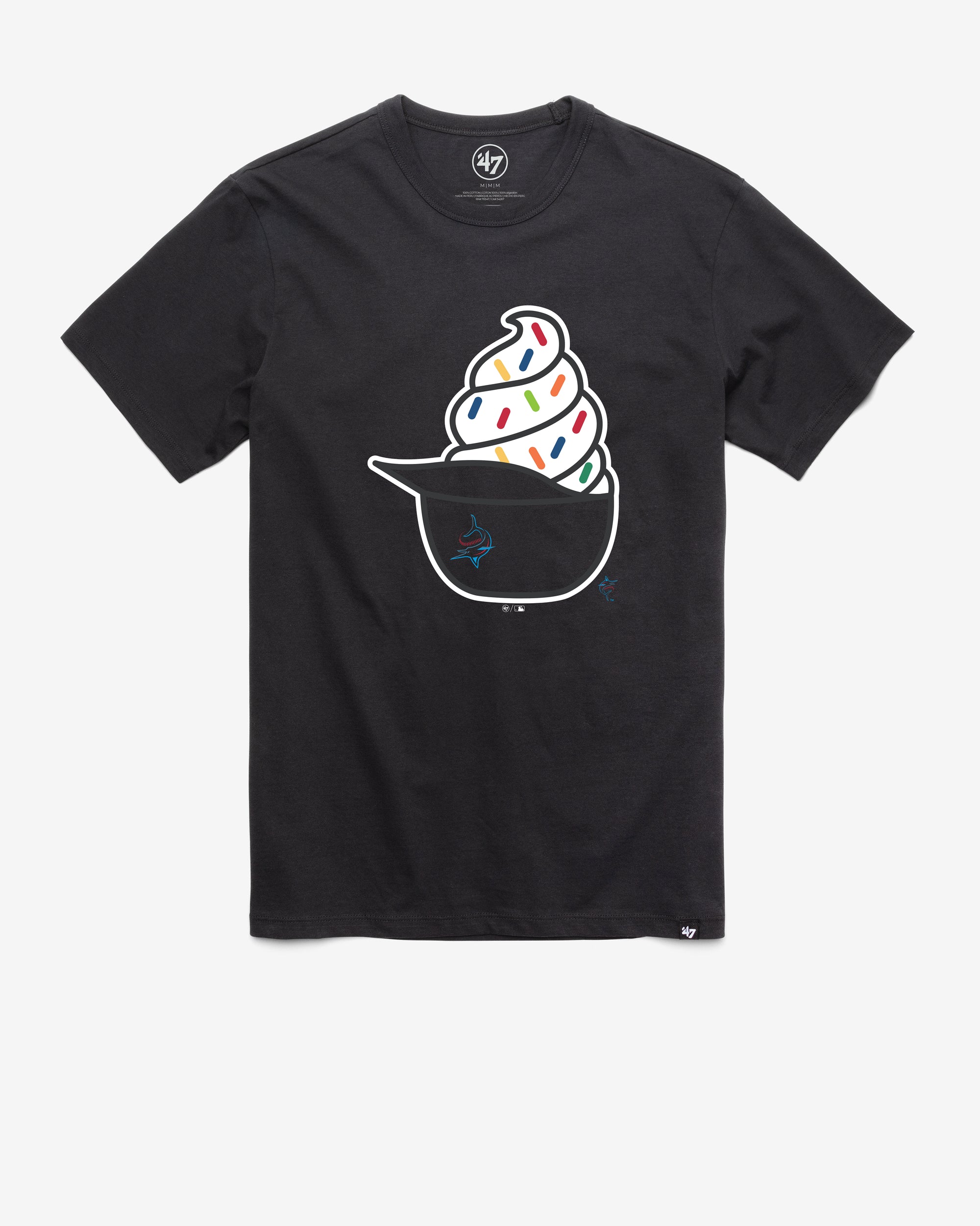 MIAMI MARLINS ICE CREAM '47 FRANKLIN TEE