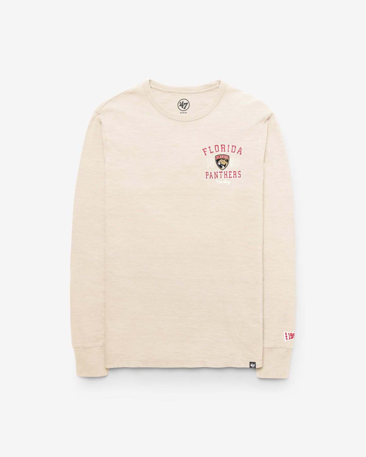 FLORIDA PANTHERS EGREMONT WELL WORN '47 HEAVY SLUB LONG SLEEVE TEE