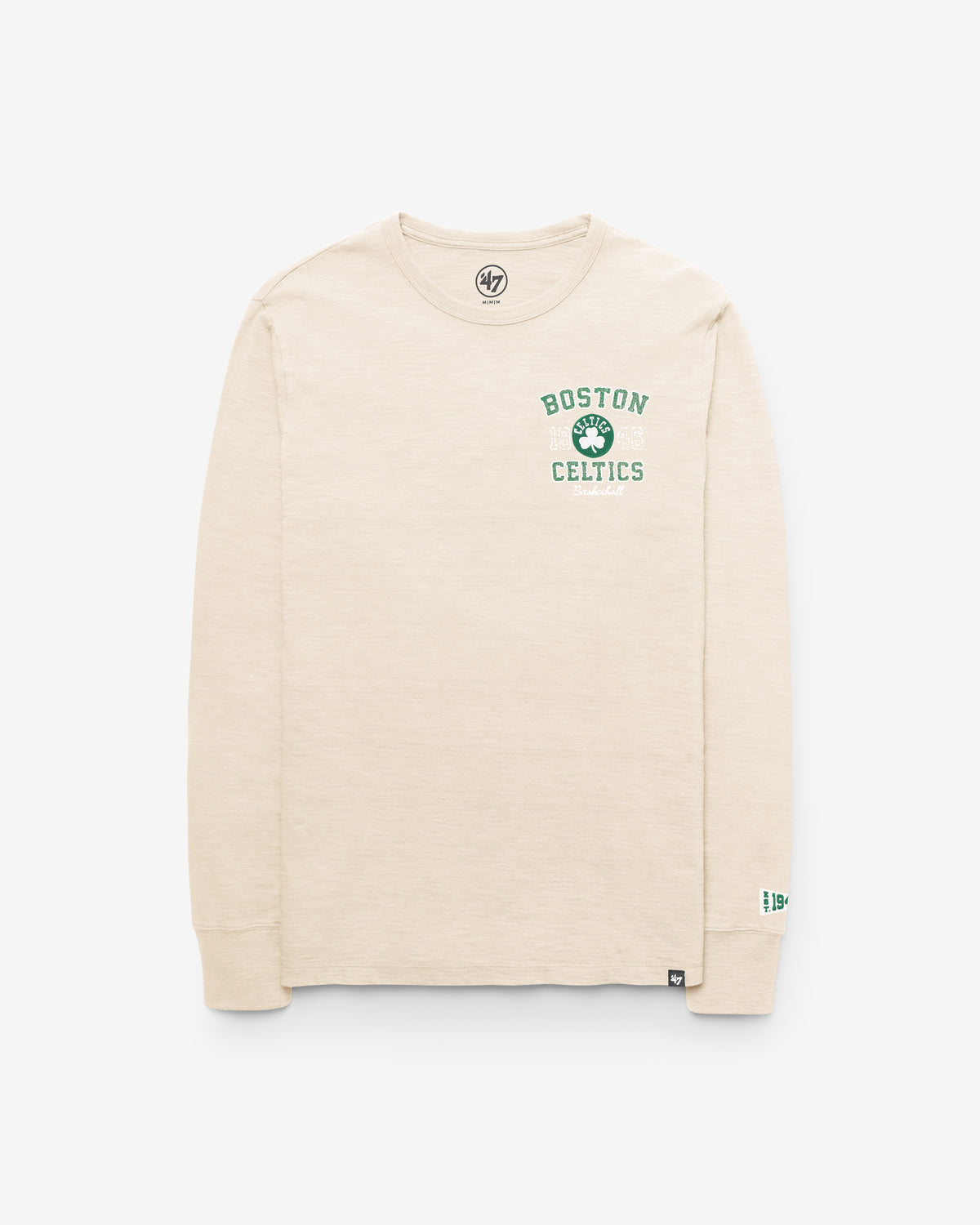 BOSTON CELTICS EGREMONT '47 HEAVY SLUB LONG SLEEVE TEE