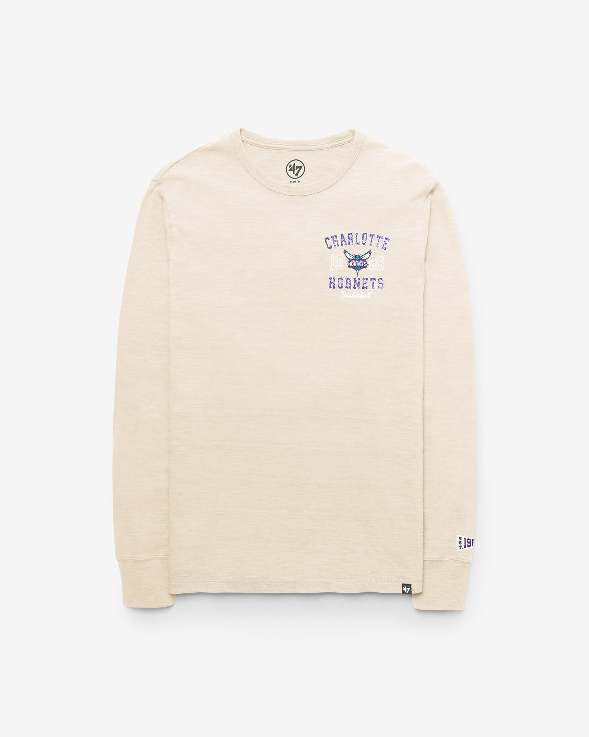 CHARLOTTE HORNETS EGREMONT '47 HEAVY SLUB LONG SLEEVE