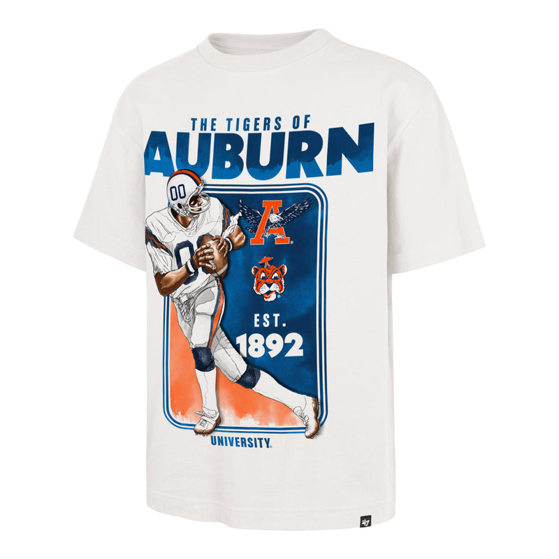 AUBURN TIGERS VINTAGE PLAYBRUSH '47 FOUNDATION TEE