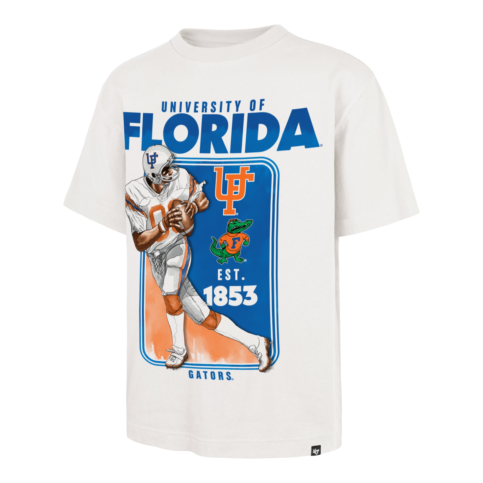 FLORIDA GATORS VINTAGE PLAYBRUSH '47 FOUNDATION TEE
