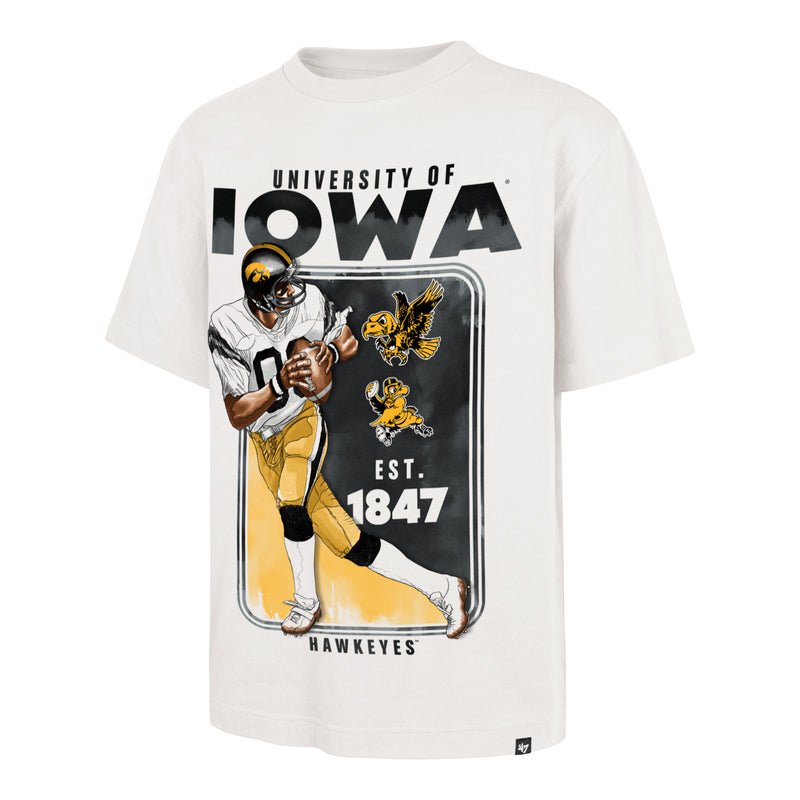 IOWA HAWKEYES VINTAGE PLAYBRUSH '47 FOUNDATION TEE