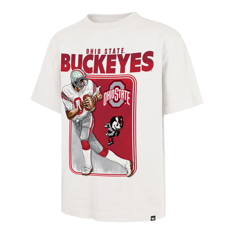 OHIO STATE BUCKEYES VINTAGE PLAYBRUSH '47 FOUNDATION TEE