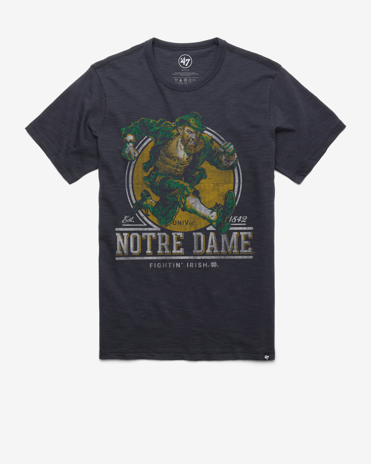 NOTRE DAME FIGHTING IRISH EMBLEM MARK '47 SCRUM TEE