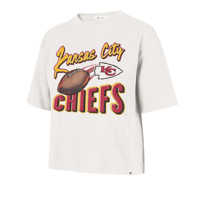 KANSAS CITY CHIEFS DIME TIME '47 REED CITY TEE WOMENS