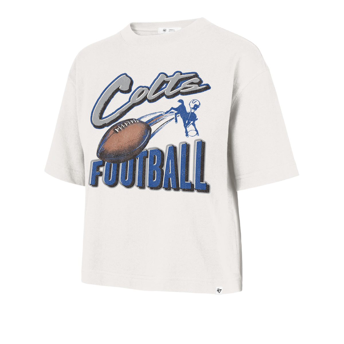 INDIANAPOLIS COLTS HISTORIC DIME TIME '47 REED CITY TEE WOMENS