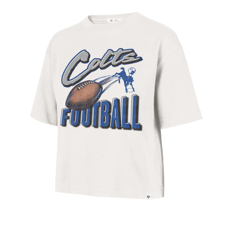 INDIANAPOLIS COLTS HISTORIC DIME TIME '47 REED CITY TEE WOMENS