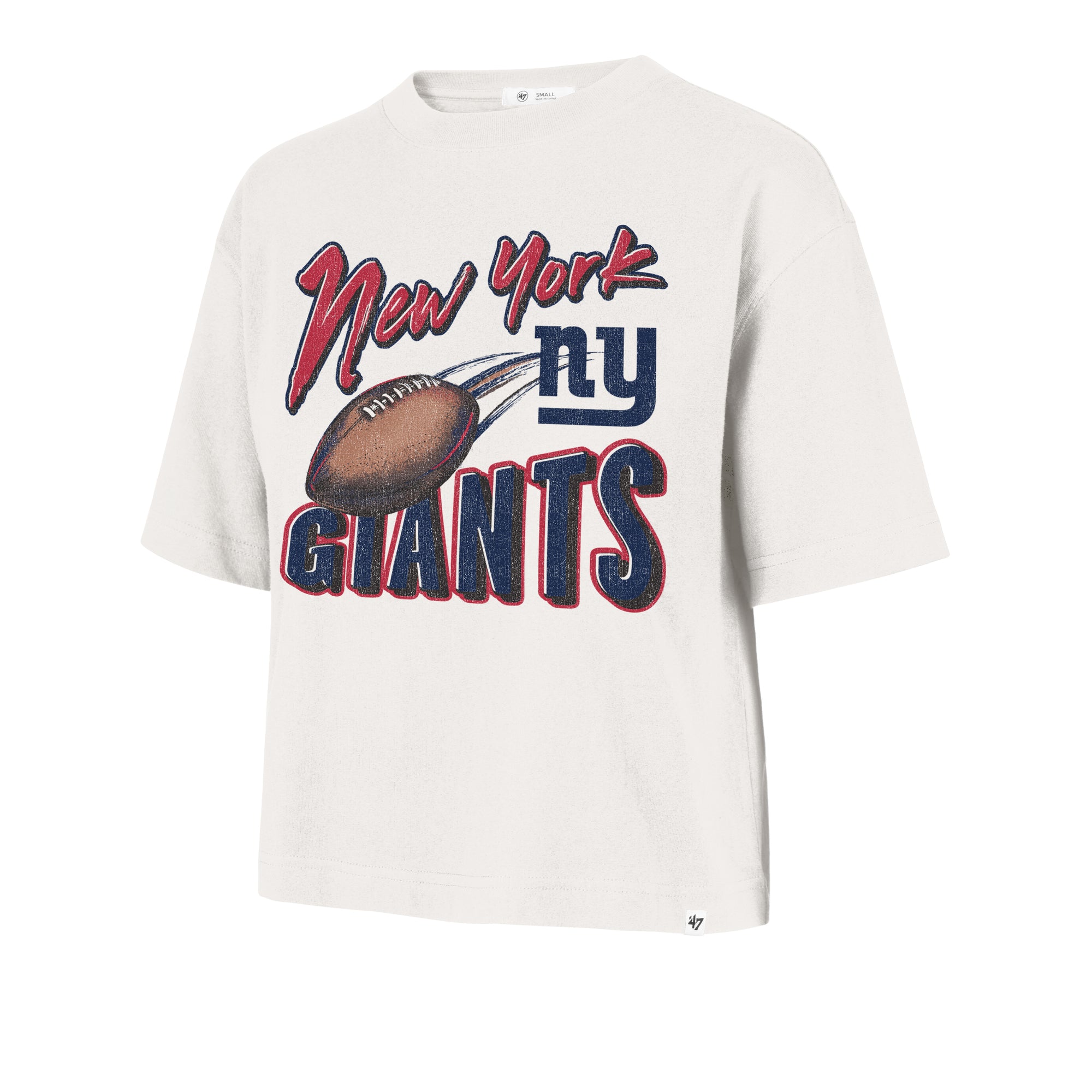 NEW YORK GIANTS HISTORIC DIME TIME '47 REED CITY TEE WOMENS