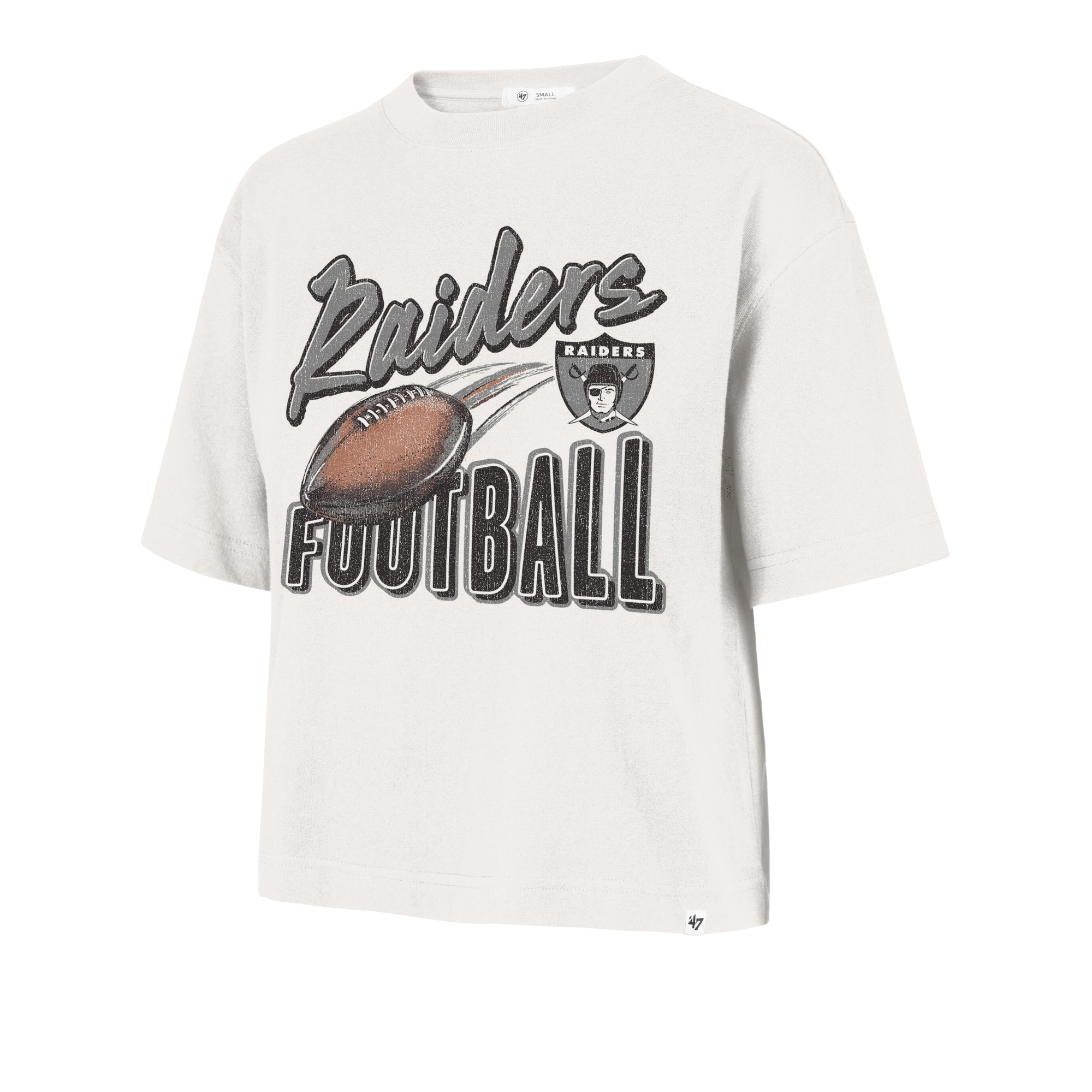 LAS VEGAS RAIDERS HISTORIC DIME TIME '47 REED CITY TEE WOMENS