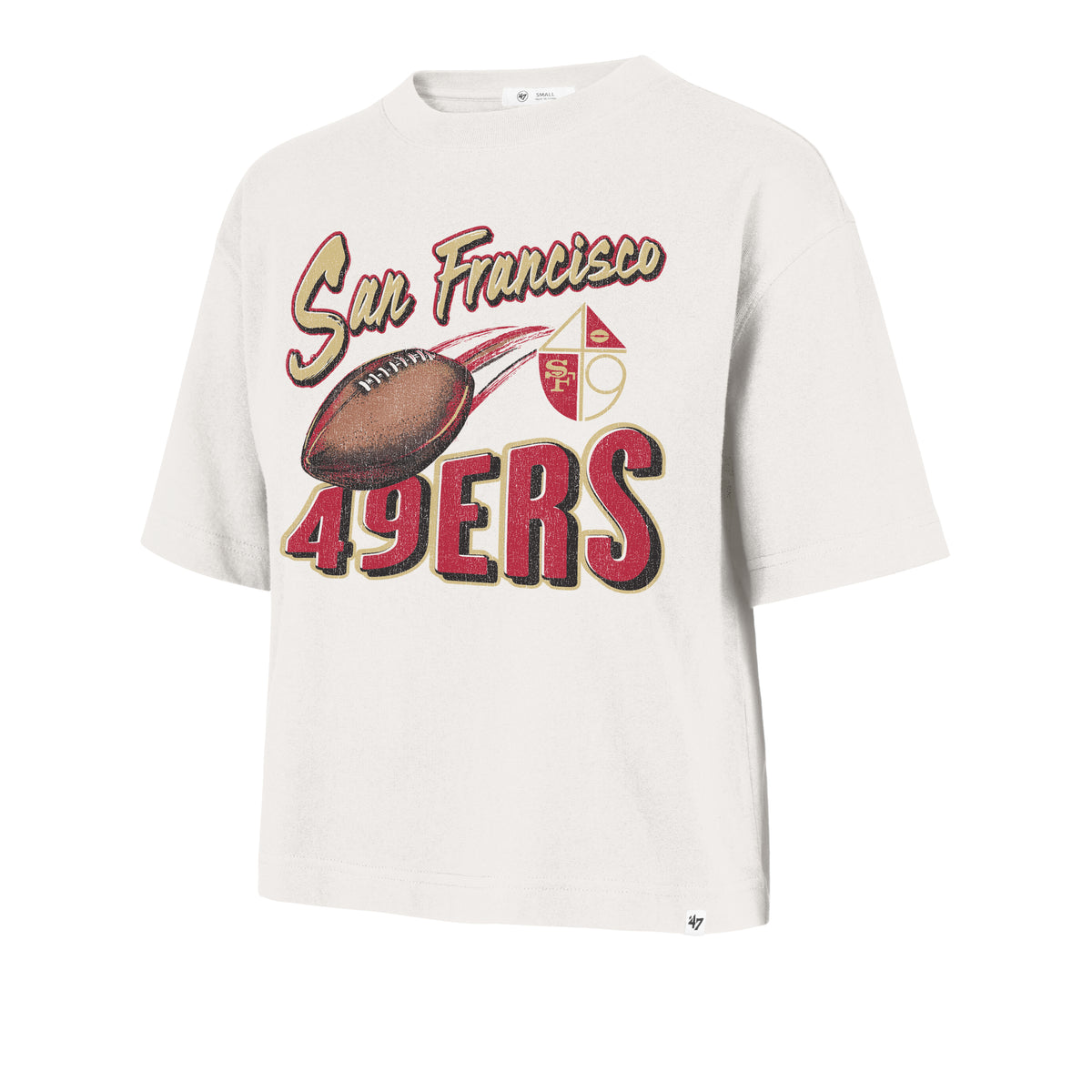 SAN FRANCISCO 49ERS HISTORIC DIME TIME '47 REED CITY TEE WOMENS
