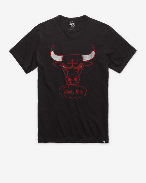 CHICAGO BULLS HARDWOOD CLASSICS GRIT '47 SCRUM TEE