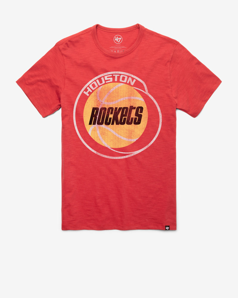 HOUSTON ROCKETS HARDWOOD CLASSICS GRIT '47 SCRUM TEE