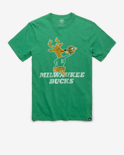 MILWAUKEE BUCKS HARDWOOD CLASSICS GRIT '47 SCRUM TEE