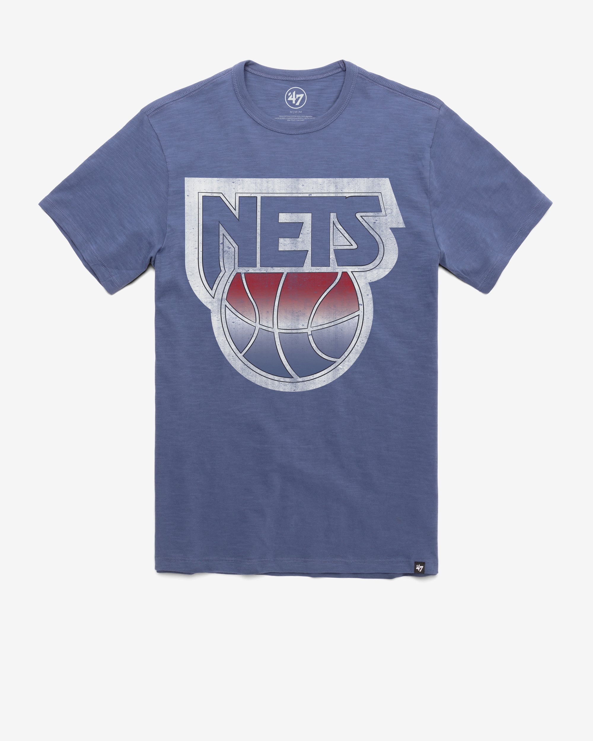 NEW JERSEY NETS HARDWOOD CLASSICS GRIT '47 SCRUM TEE