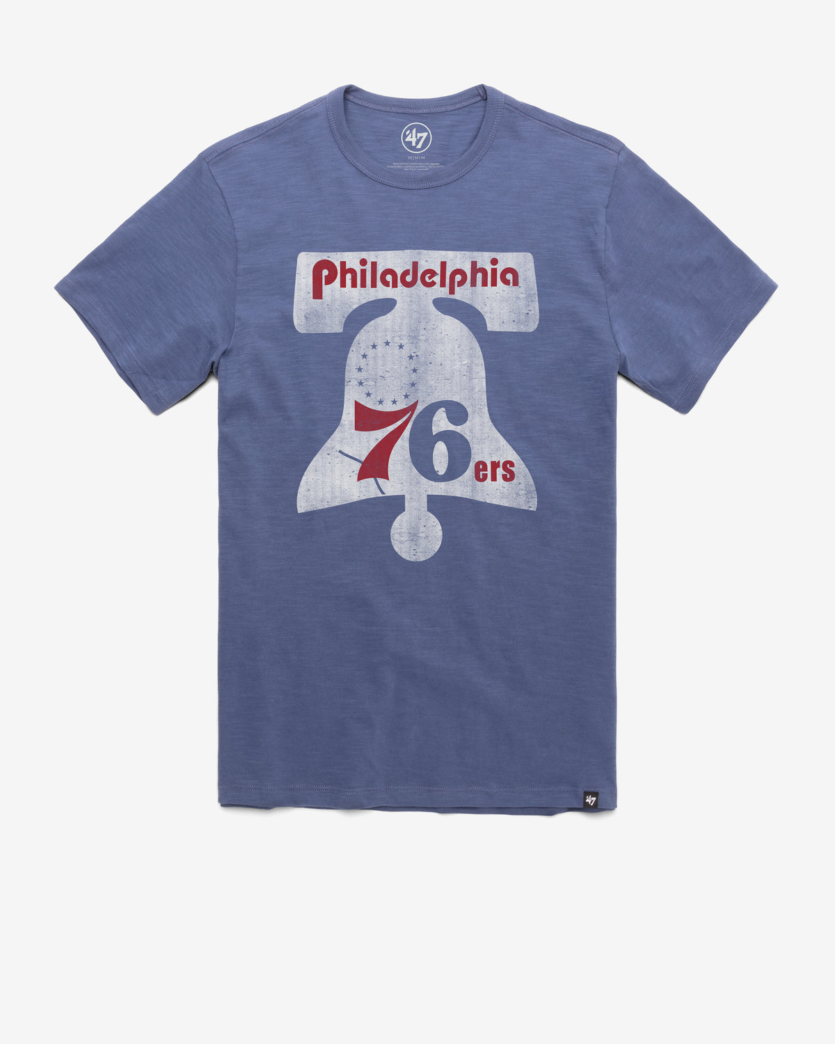 PHILADELPHIA 76ERS HARDWOOD CLASSICS GRIT '47 SCRUM TEE