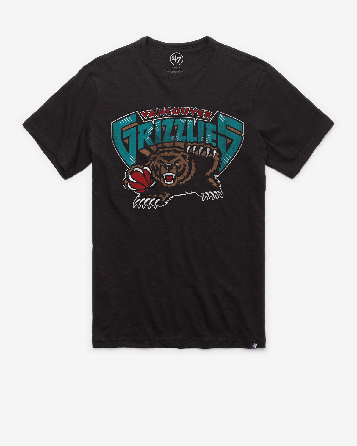 VANCOUVER GRIZZLIES HARDWOOD CLASSICS GRIT '47 SCRUM TEE