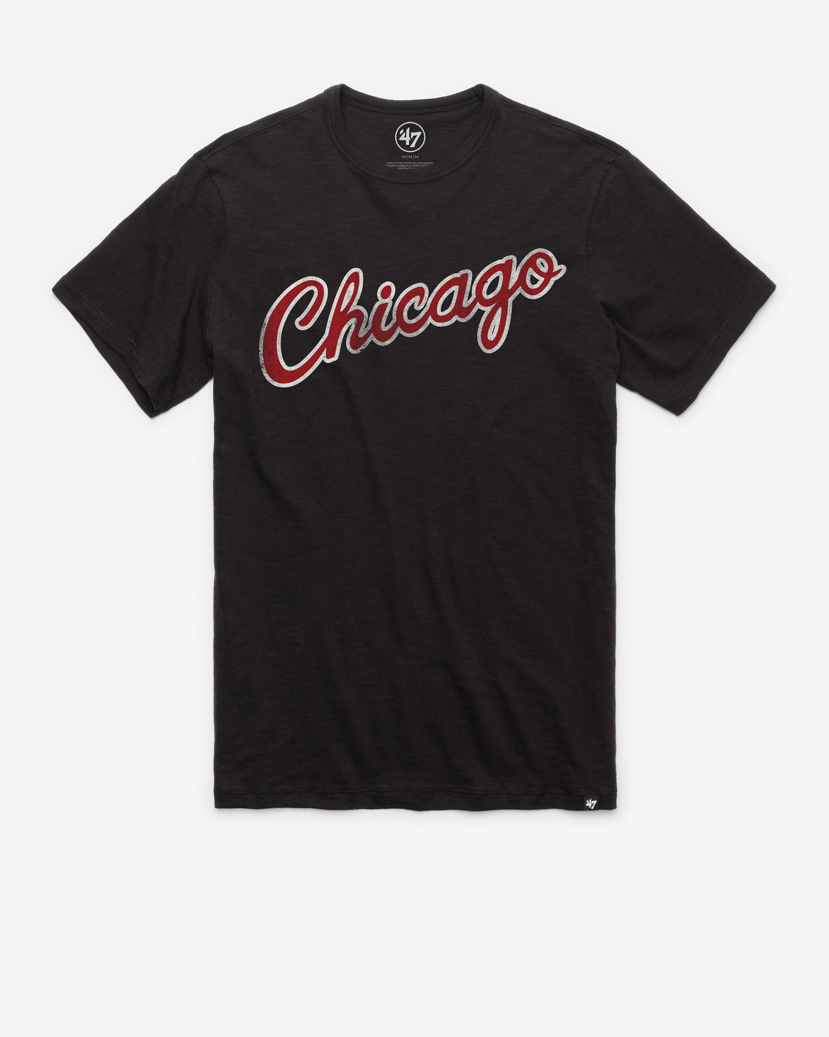 CHICAGO BULLS HARDWOOD CLASSICS GRIT WORDMARK '47 SCRUM TEE