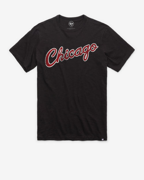 CHICAGO BULLS HARDWOOD CLASSICS GRIT WORDMARK '47 SCRUM TEE