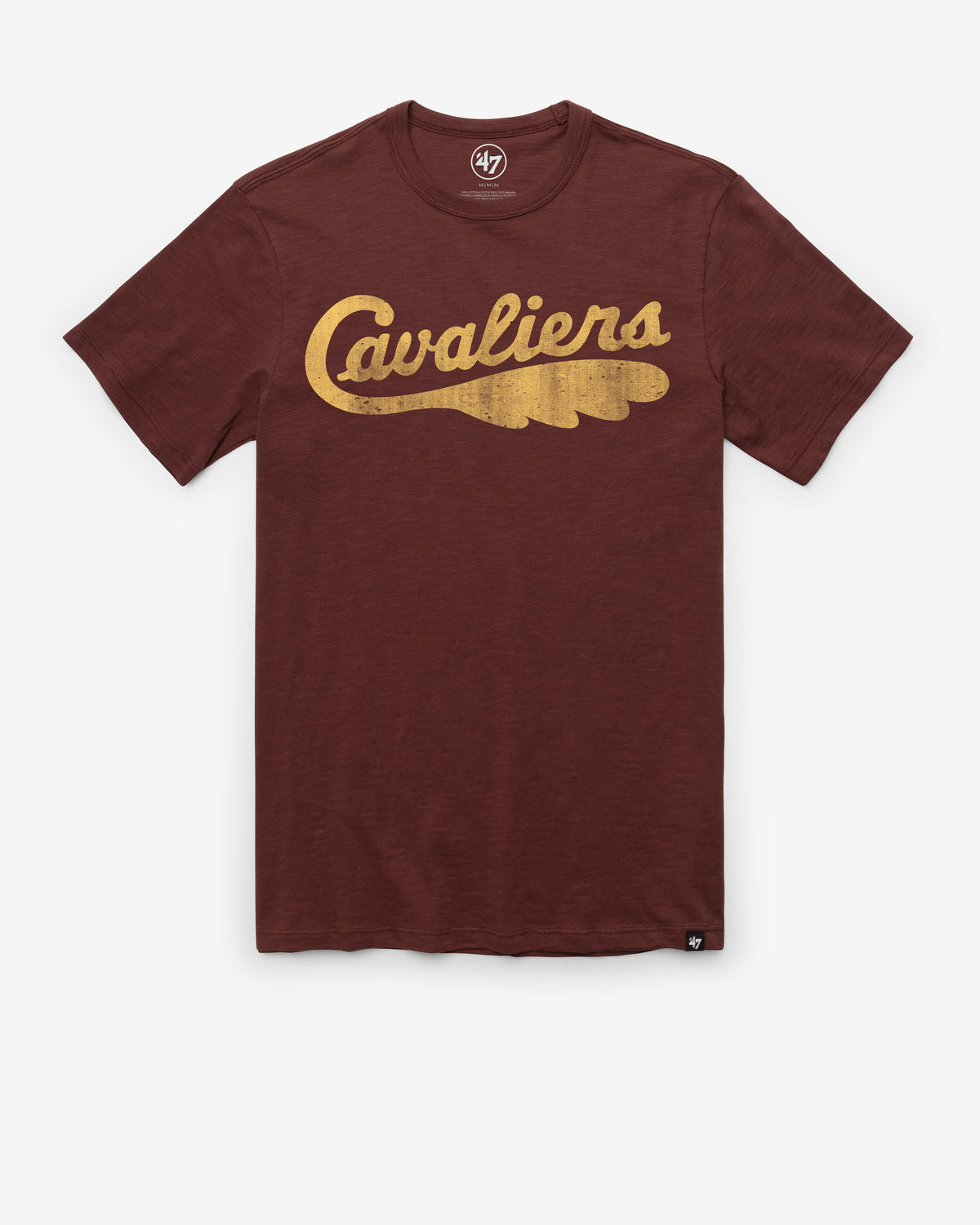 CLEVELAND CAVALIERS HARDWOOD CLASSICS GRIT WORDMARK '47 SCRUM TEE