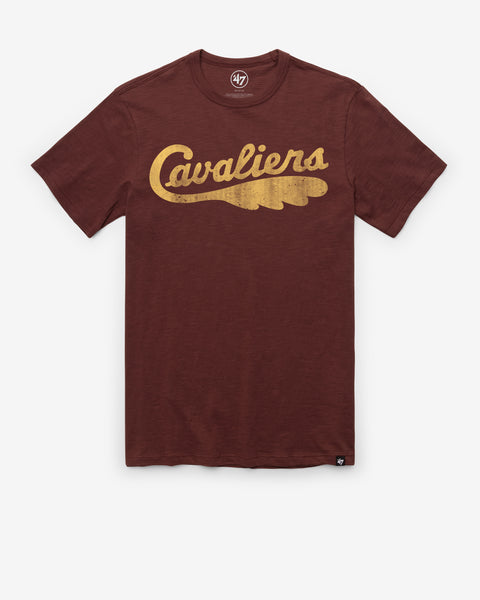 CLEVELAND CAVALIERS HARDWOOD CLASSICS GRIT WORDMARK '47 SCRUM TEE
