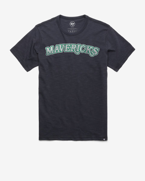 DALLAS MAVERICKS HARDWOOD CLASSICS GRIT WORDMARK '47 SCRUM TEE