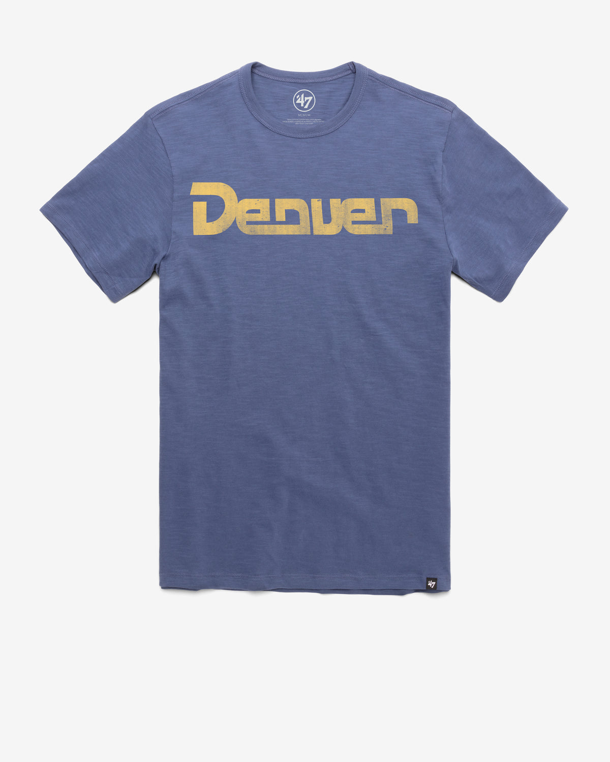 DENVER NUGGETS HARDWOOD CLASSICS GRIT WORDMARK '47 SCRUM TEE