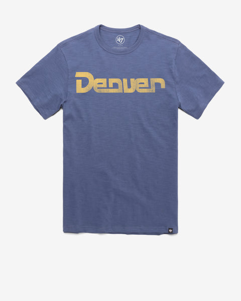 DENVER NUGGETS HARDWOOD CLASSICS GRIT WORDMARK '47 SCRUM TEE
