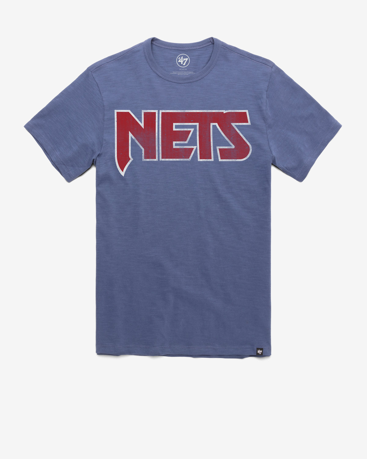 NEW JERSEY NETS HARDWOOD CLASSICS GRIT WORDMARK '47 SCRUM TEE