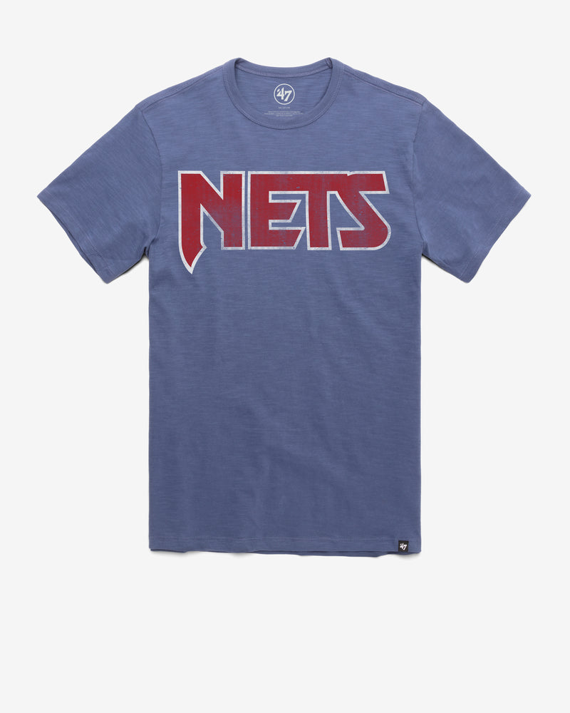 NEW JERSEY NETS HARDWOOD CLASSICS GRIT WORDMARK '47 SCRUM TEE