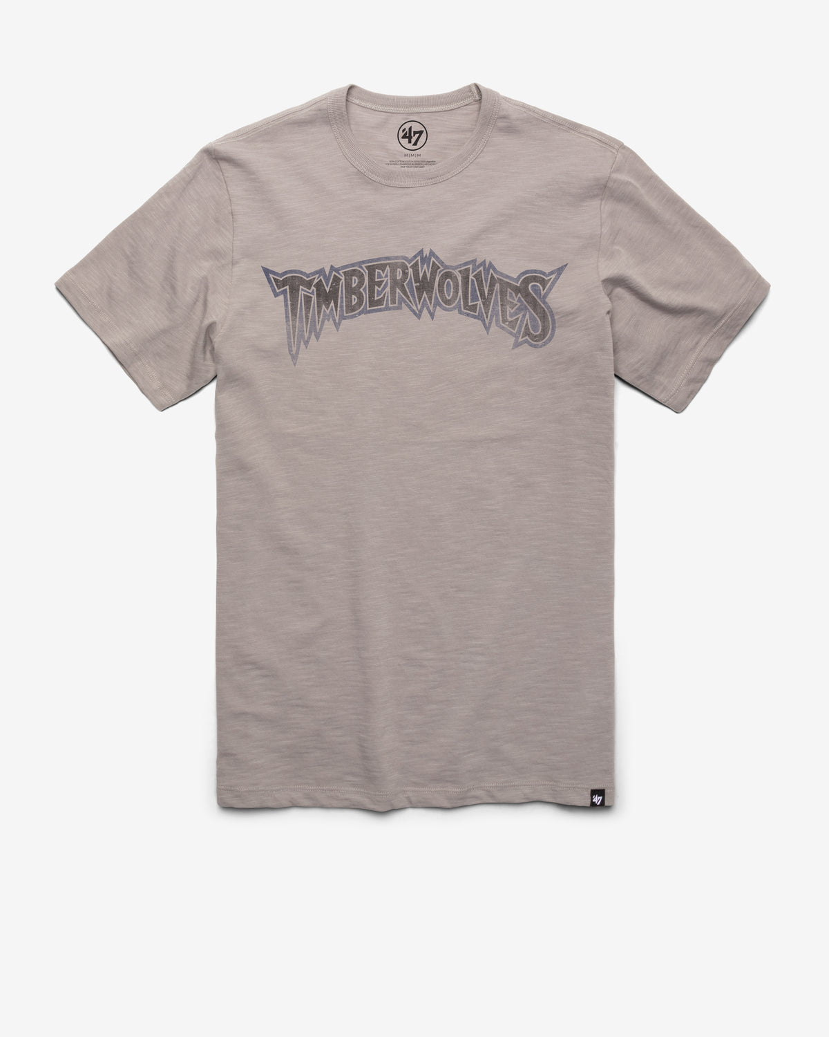 MINNESOTA TIMBERWOLVES HARDWOOD CLASSICS GRIT WORDMARK '47 SCRUM TEE